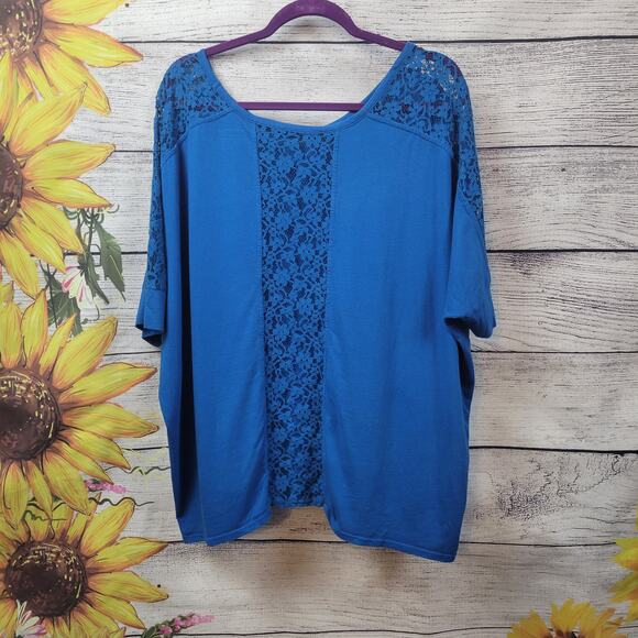 Lane Bryant Lace‎ Blouse Size 18/20 - Picture 7 of 7